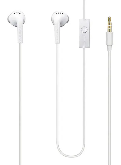 In-ear Wired Earphones with Mic White