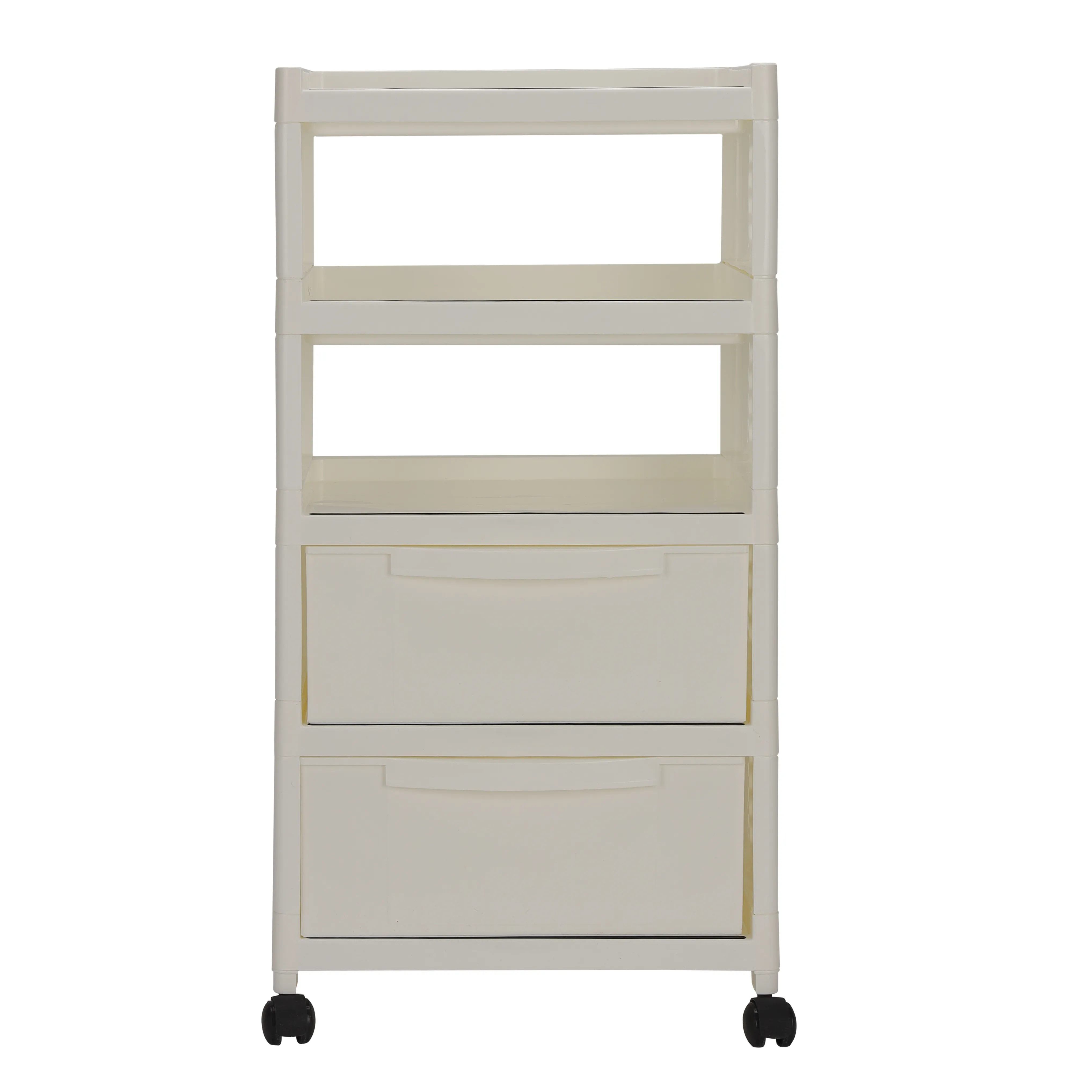 Royalford Four Layer Storage Cabin, RF10436 Portable & Lightweight Storage Organizer Shelf Stackable Cabinet