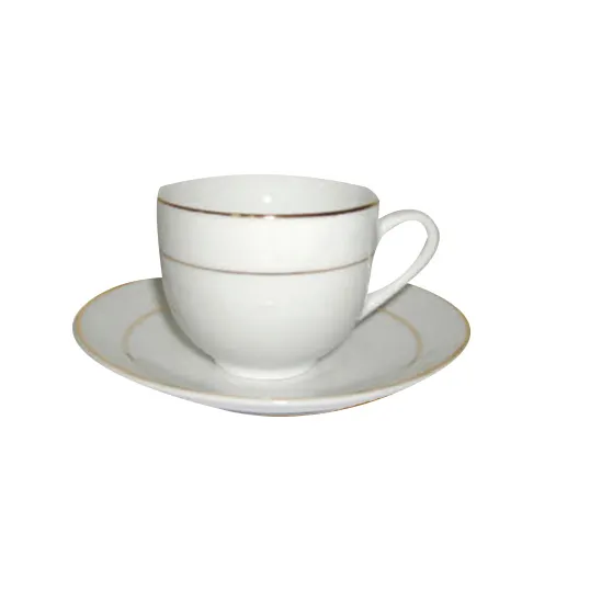 Royalford  6 Pcs Expresso Coffee Cup & Saucer, Beautiful and Vintage Cup and Saucer Set to be Used for Kitchen or Gifting