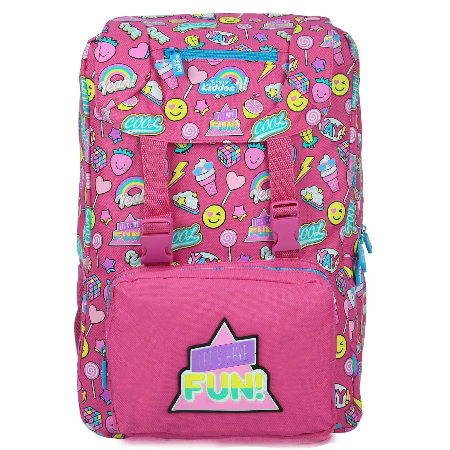 Smily Fancy Backpack_pink