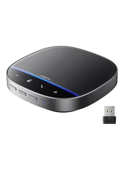 PowerConf S500 Bluetooth Speakerphone with 6 Microphones USB C Connection Black