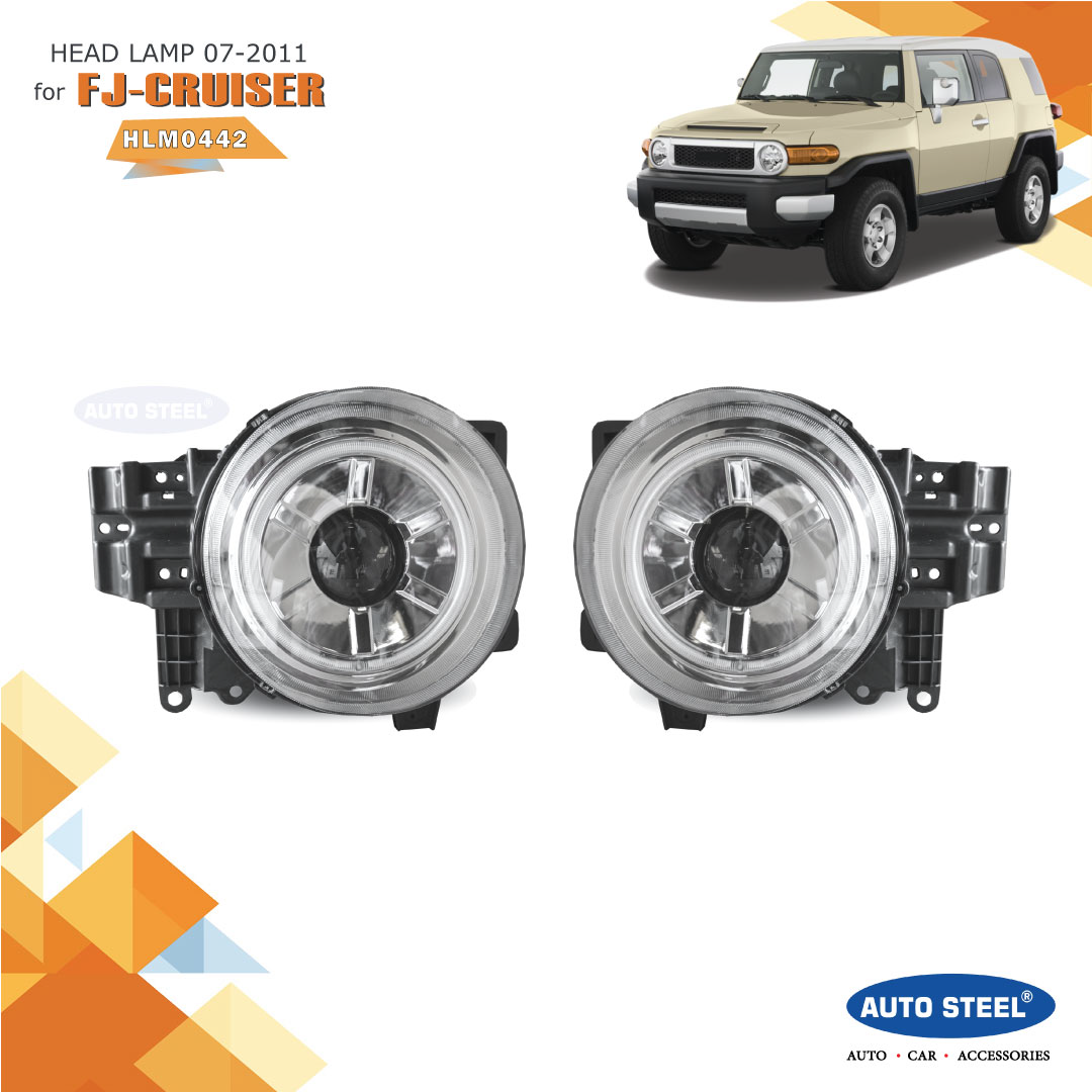 AUTO STEEL Head lamp 07-2011 for FJ-CRUISER