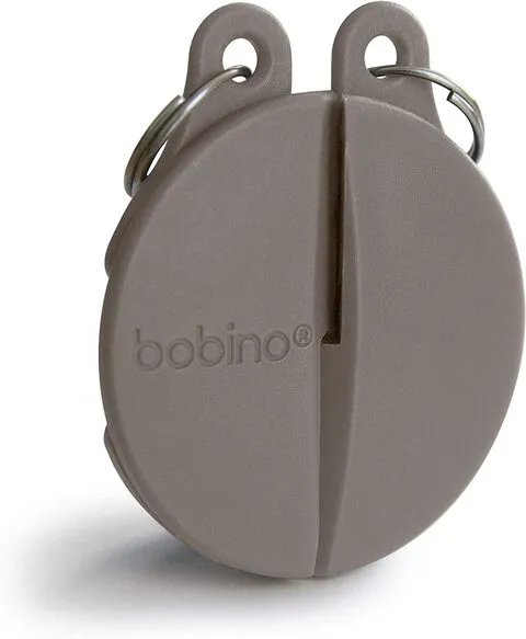 Bobino Zipper Clip 2 Pack, Slate