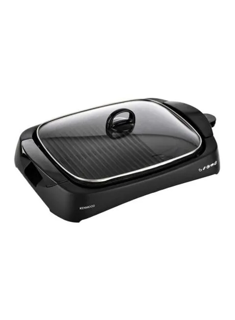 Kenwood Electric Corded Health Grill 1700W HG230 Black_Clear