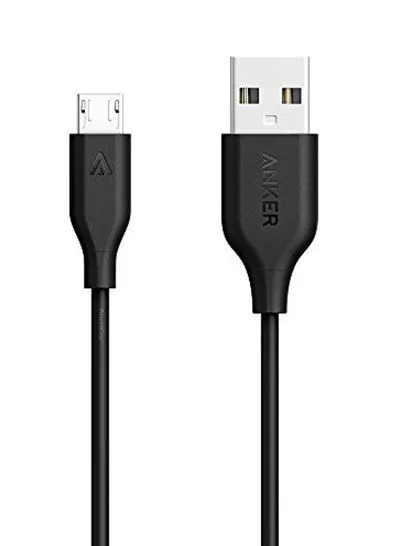 Anker PowerLine Micro USB Data Sync Charging Cable Black