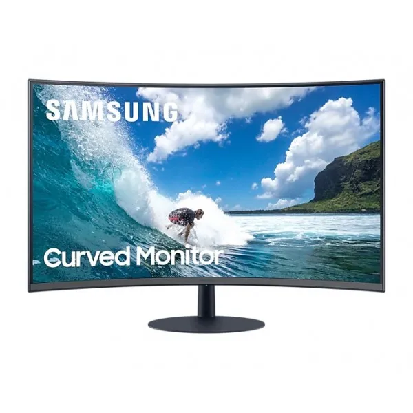 Samsung LC24T550 24 1000R Bezel-Less Curved Monitor