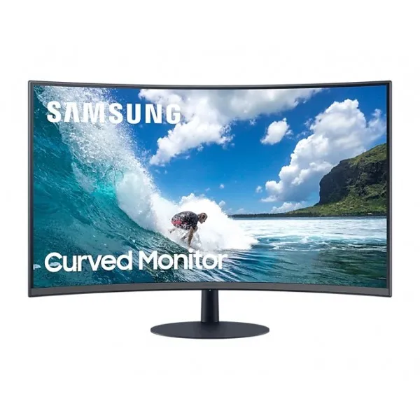 Samsung LC27T550 27 1000R Bezel-Less Curved Monitor with Speaker