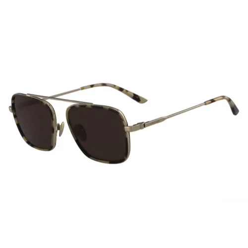 Calvin Klein Sunglasses CK18102S 244 Khaki Tortoise / Brown 55X18X140