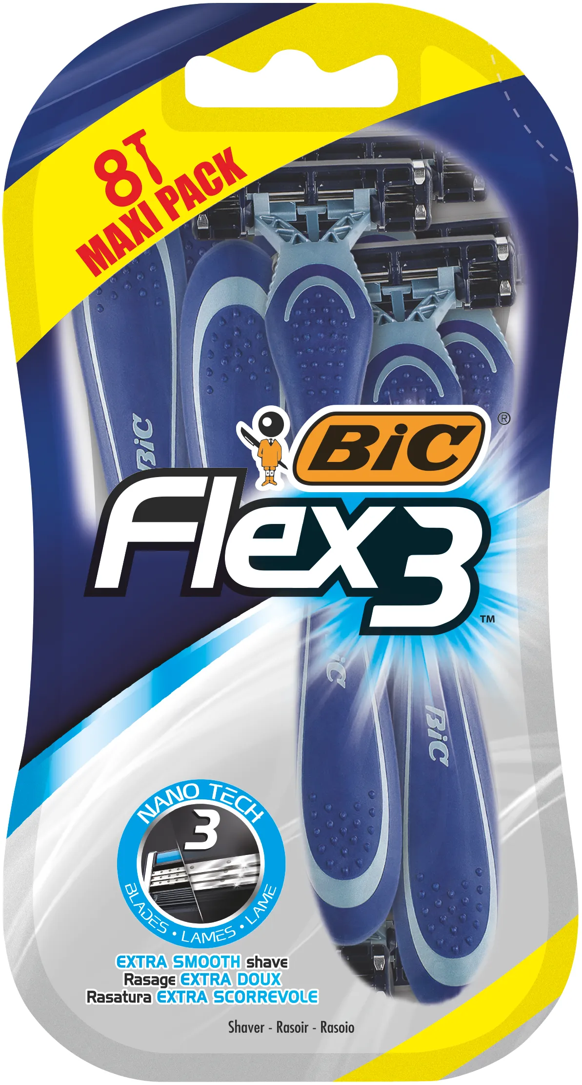SH M FLEX3 COMFORT BLISTER 3 (10X3 S)