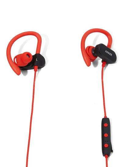 Soundbuds Curve Wireless Earbuds With Mic Red