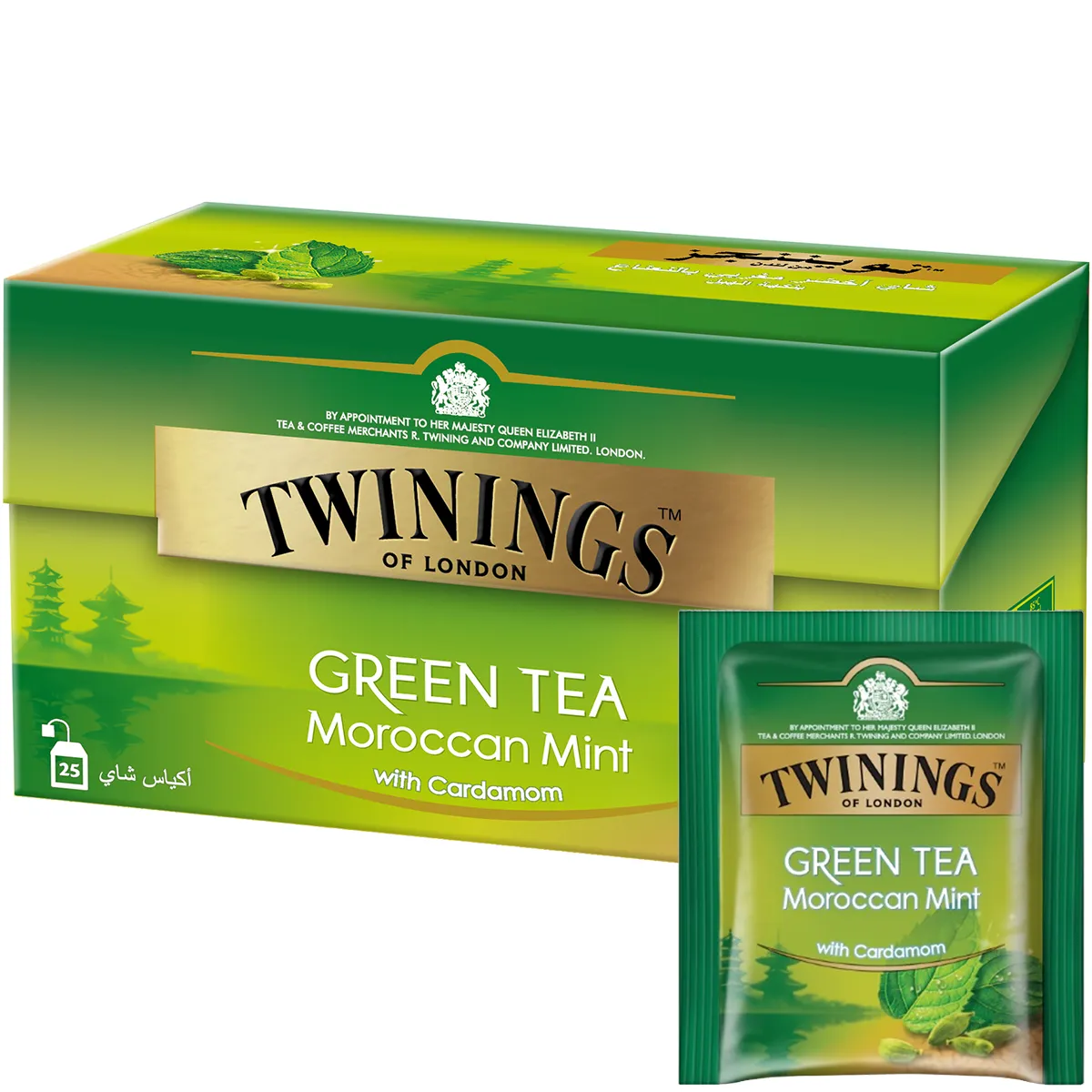 Twinings Green Moroccan Mint Tea 25 Tea Bags