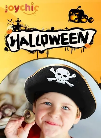 Buccaneer Hat Halloween Party Caribbean Pirate Cap S