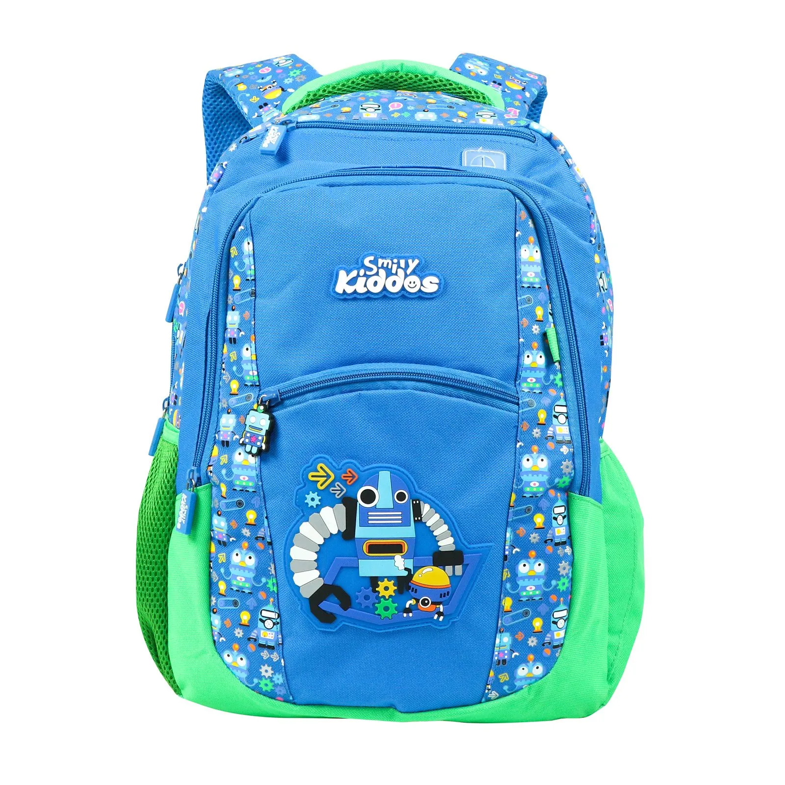 Smily Dual Color Backpack_Dark blue