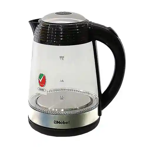 Nobel Kettles Glass 1.7 Litre Auto Shutoff NK170GK