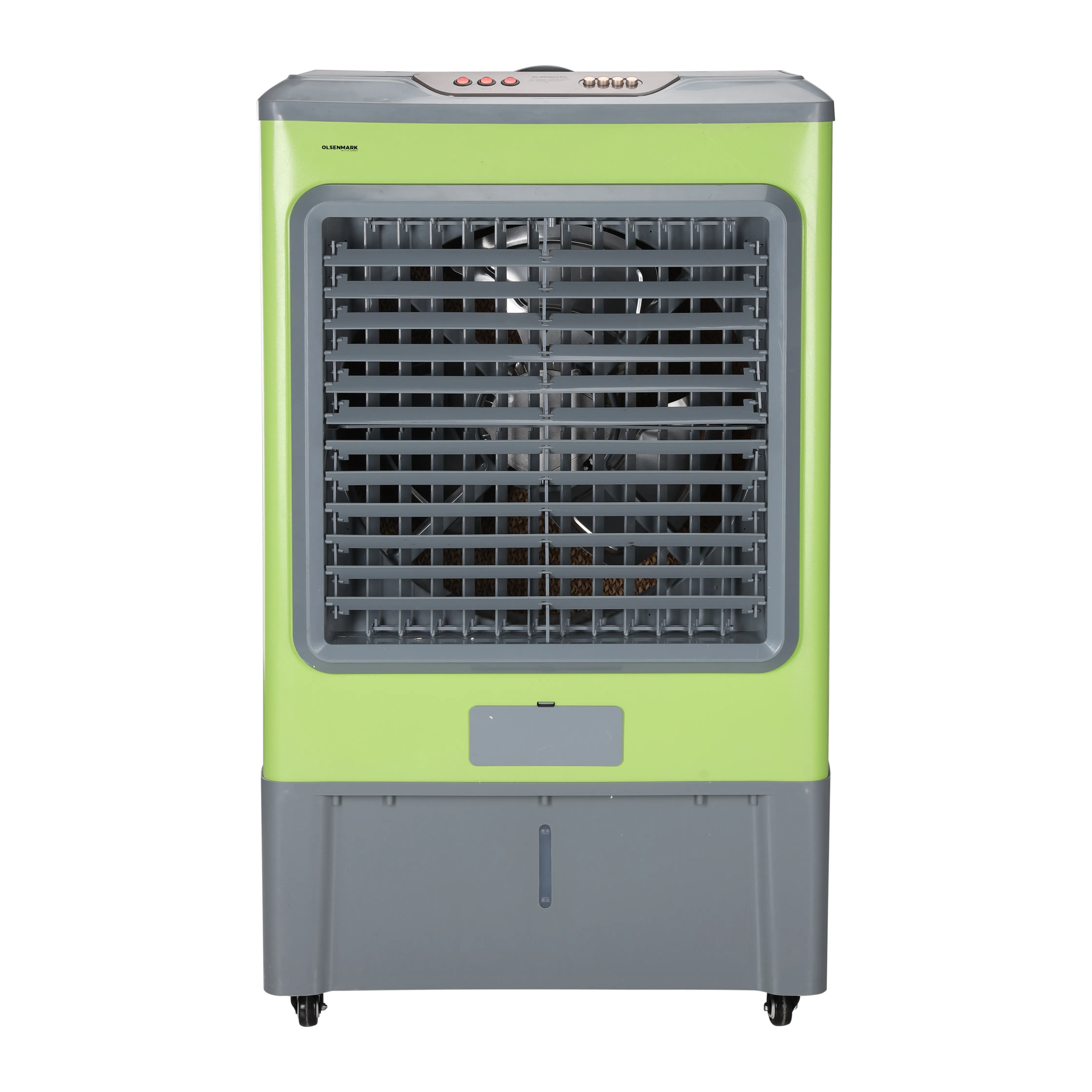 Olsenmark Air Cooler - Portable Lightweight 3-Wind Speed, Modes Portable with Castors Wheels Auto Swing Ideal for Bedroom, Office, Kitchen & More 2 Years Warranty