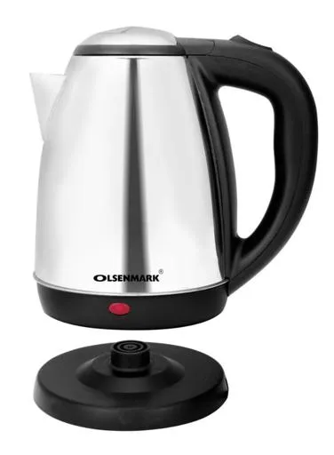 1.8L Cordless Electric Kettle Stainless Steel Kettle Boil Dry Protection & Auto Shut Off Feature Ideal for Hot Water, Tea & Coffee Maker 1500W
