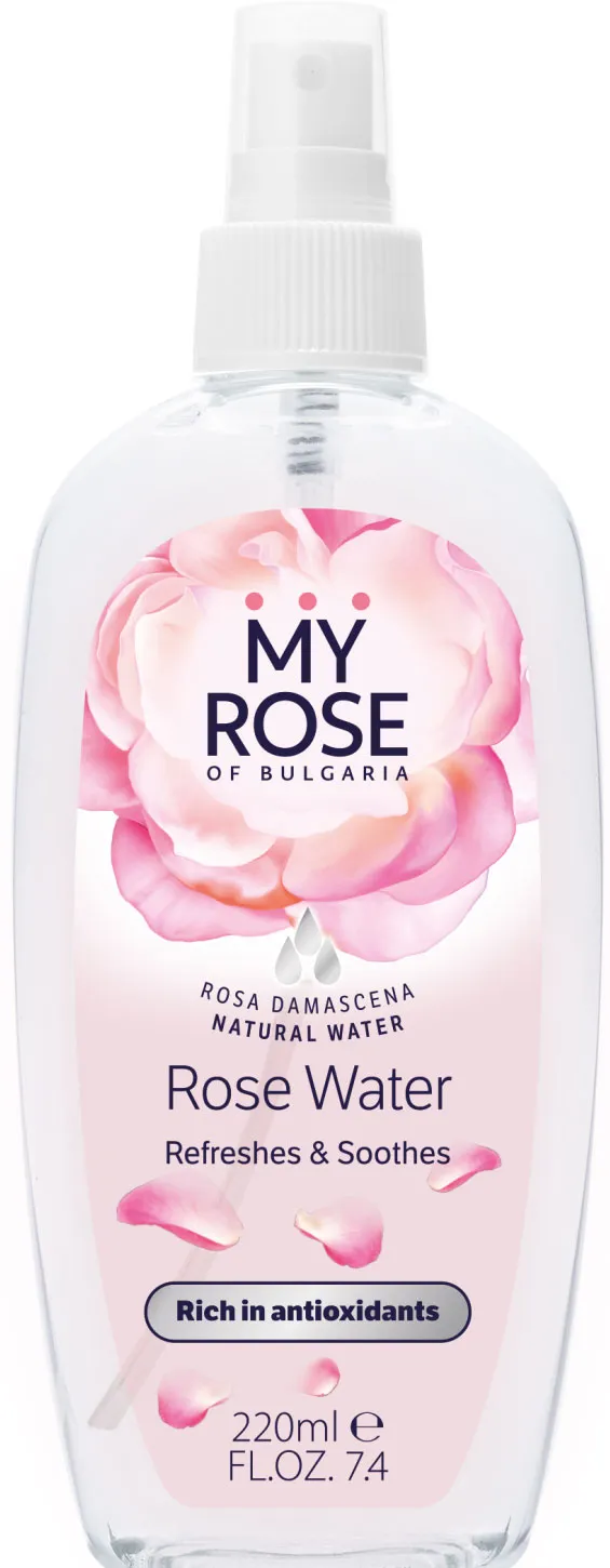 MyRose of Bulgaria Rose Water _ Natural Organic Refreshes and Soothes The Skin _220ml