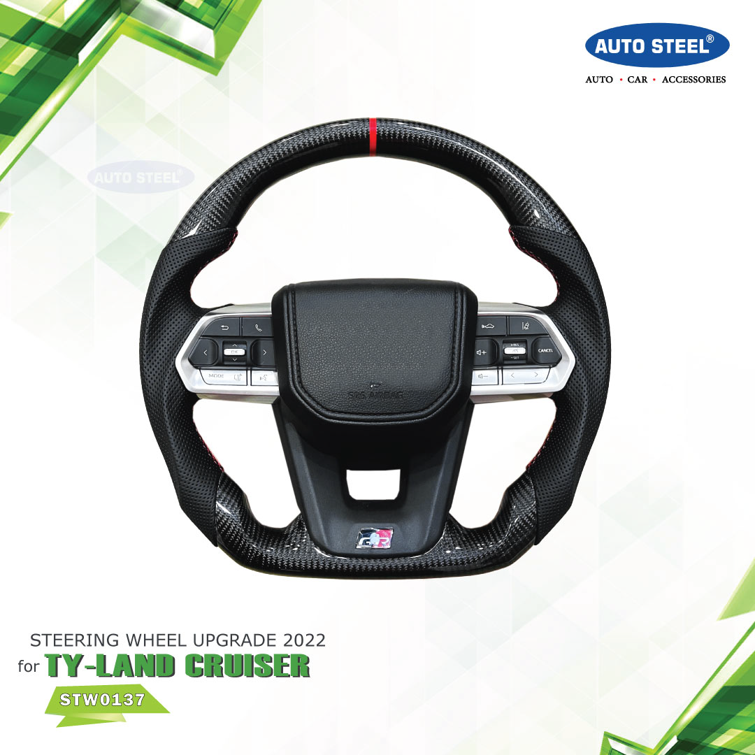 AUTO STEEL Steering wheel upgrade 2022 for TY-LAND CRUISER