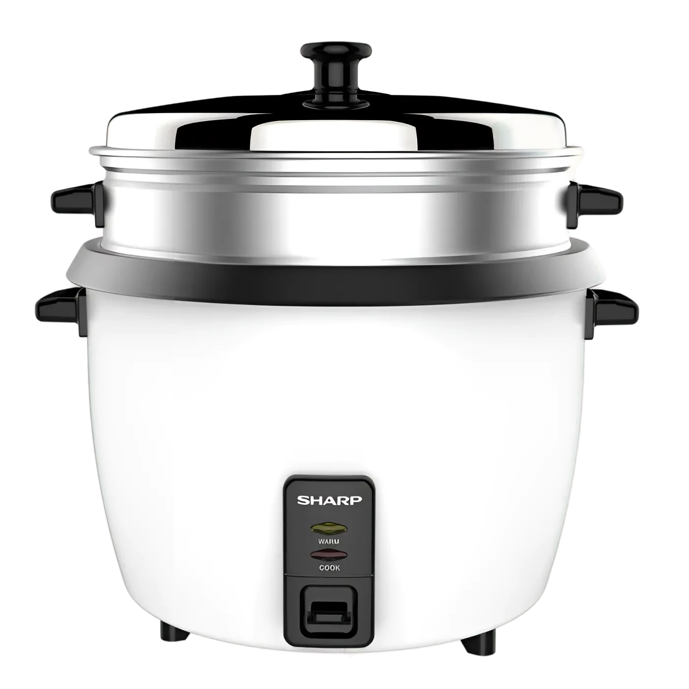 Sharp 2.8L Rice Cooker with Steamer KS-H288S-W3