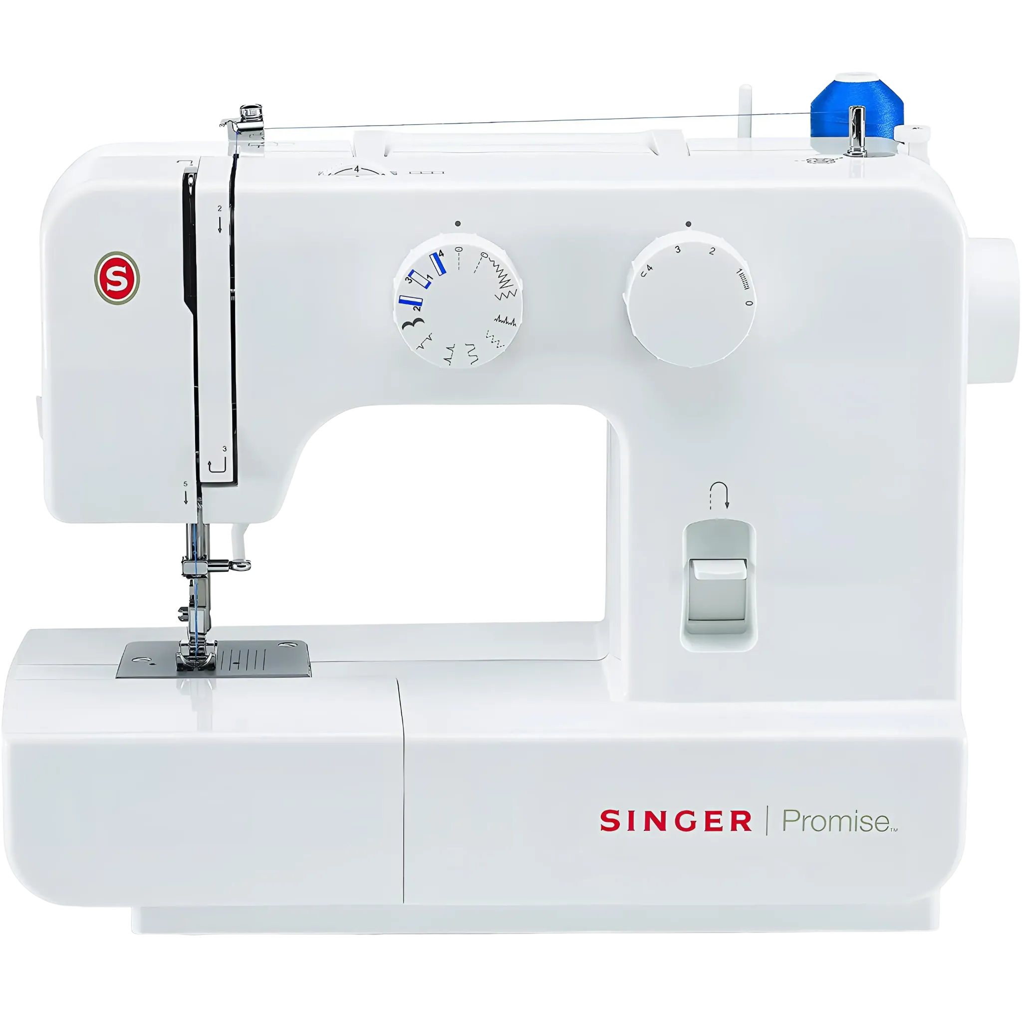 Singer Sewing Machine 9 Built-In Stitches With Automatic 4 Step Buttonhole Adjustable Stitch Length 1409 White