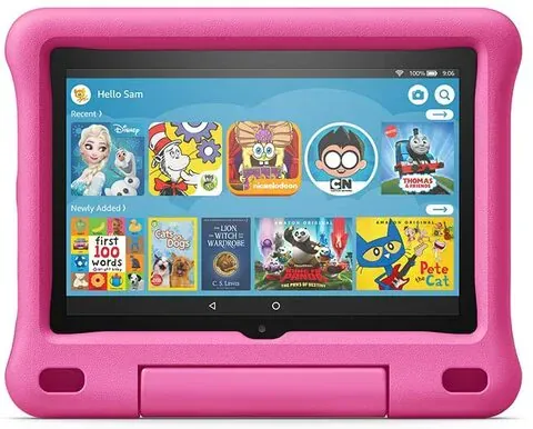 Amazon Fire HD 8 Kids Tablet, 8&quot; HD display, Ages 3-7, 32GB, Pink Kid-Proof Case