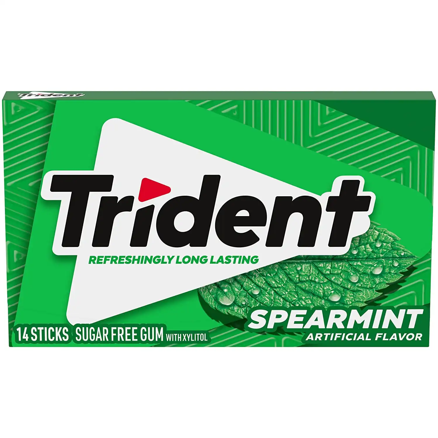 Trident Spearmint Sugar Free Gum