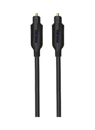 Philips Fiber Optic Audio Cable Black