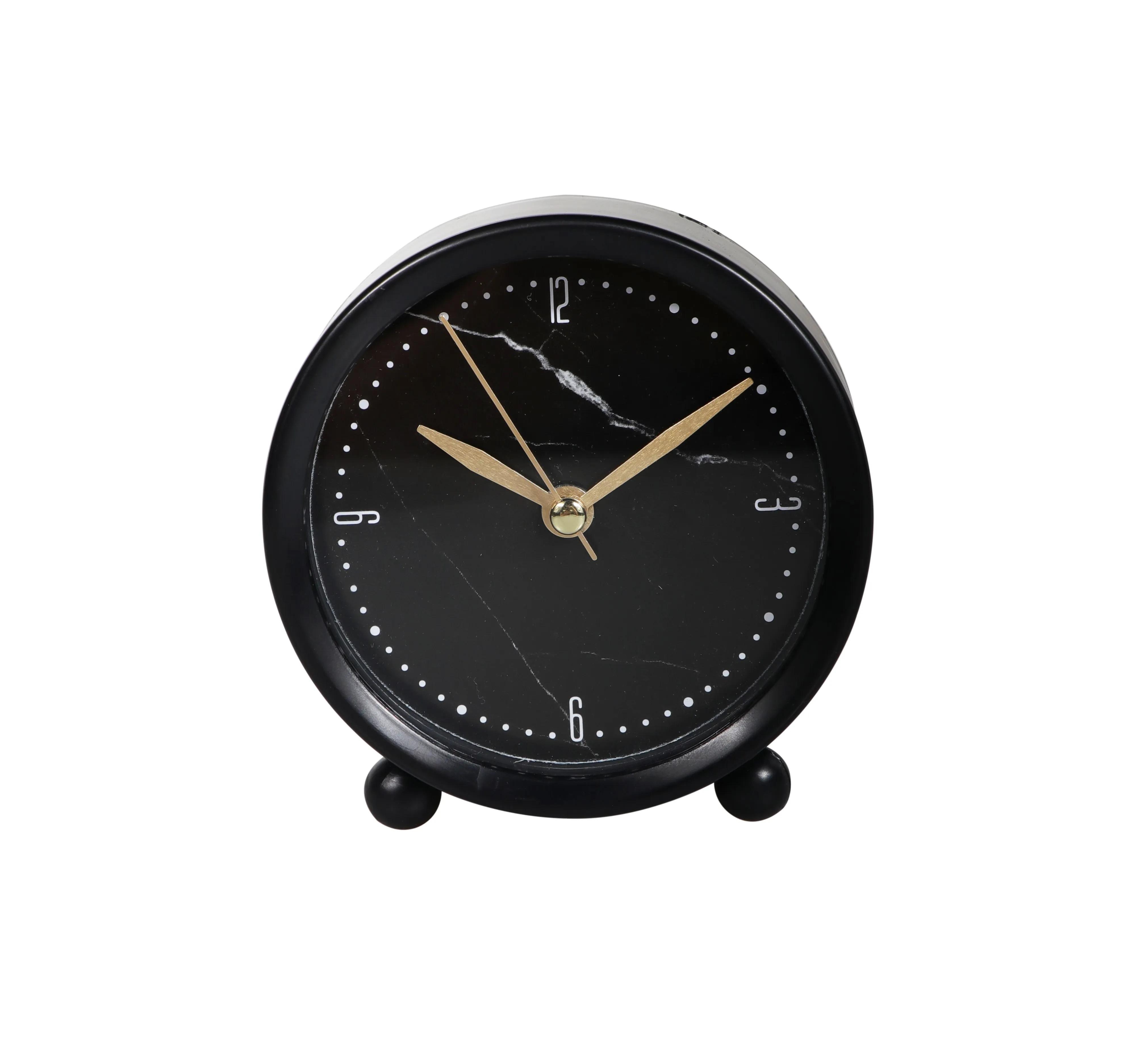 Royalford  RF9285 Table Alarm Clock - Small Battery Operated, Analog Alarm Clock, Silent Non-Ticking, Ascending Beep Sounds, Snooze, Light Functions Ideal to Study Room, Bed Room & More