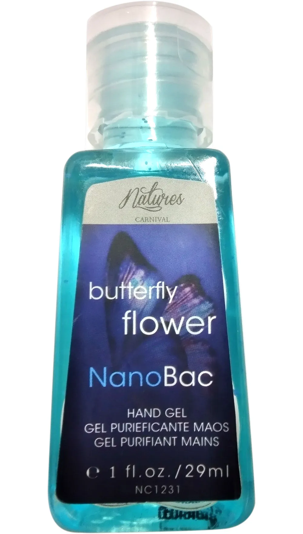 Natures Carnival Hand Gel Butterfly Flower 29ml
