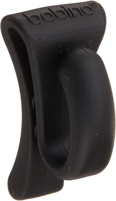 Kikkerland Bobino Key Clip, Black