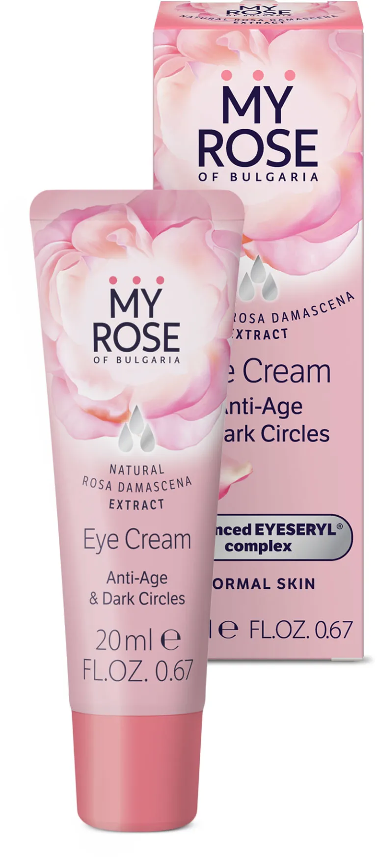 My Rose of Bulgaria Eye Cream _ For Wrinkles Anti Aging Dark Circles_ 20ml