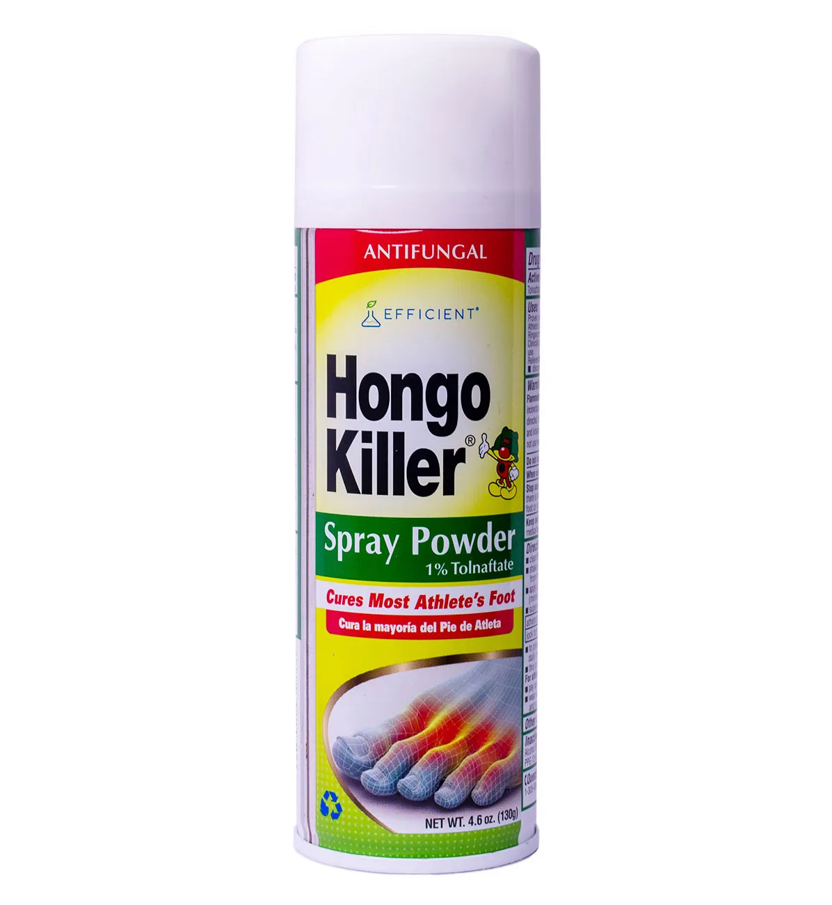 Hongo Killer Antifungal Spray Powder _ Athelets Foot and Ring Worm Treatment _ 130g