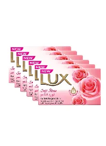 Soft rose Bar Soap 170g Pack of 6