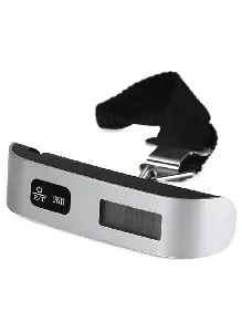 Digital Luggage Electronic Scale SilverBlack