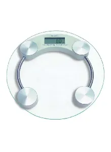 Digital Glass Top Digital Weighing Scale 150Kg Clear