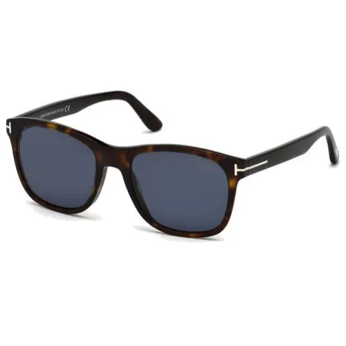 Tom Ford Sunglasses FT0595-F 52D Dark Havana / Smoke Polarized 55X19X145