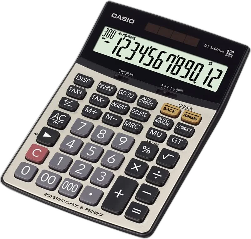 Casio Desk Calculator Dj-220Dplus