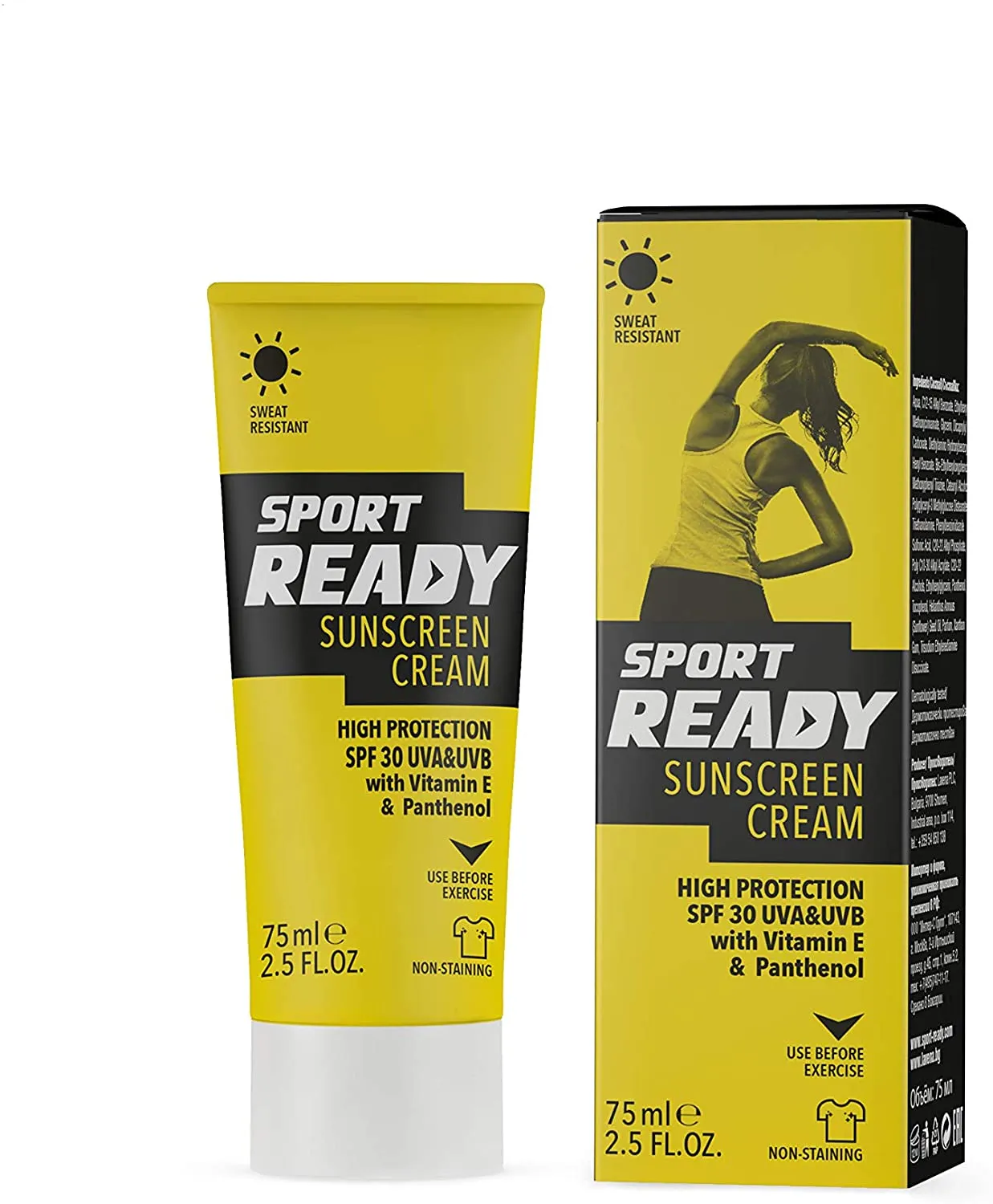 Sport Ready Sunscreen Cream 75ml _ spf 30 UVA and UVB Protection