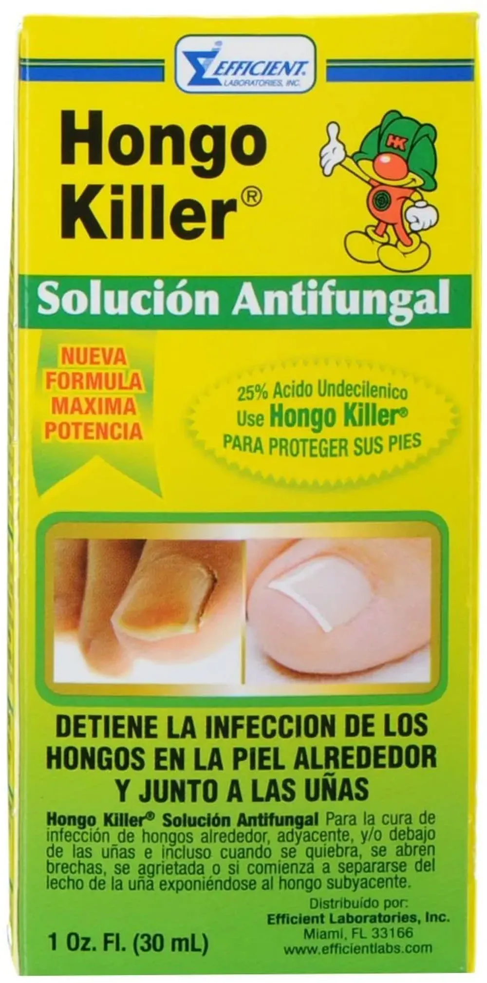 Hongo Killer Antifungal Solution _ Athelets Foot Ointment _ 30ml