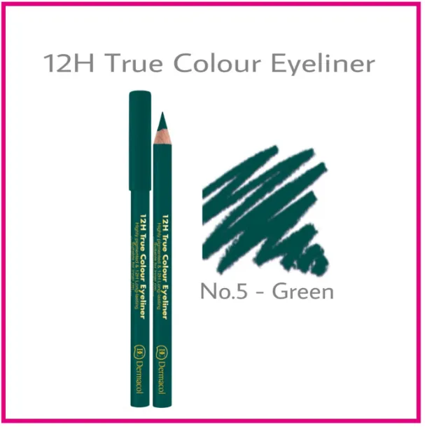 12H True Colour Eyeliner No. 5 green