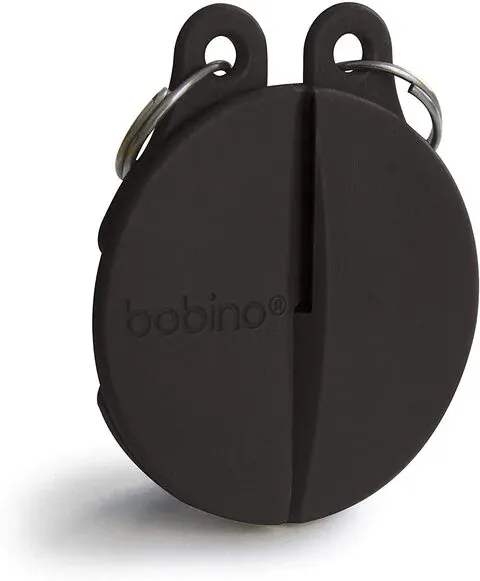 Bobino Zipper Clip 2 Pack, Charcoal