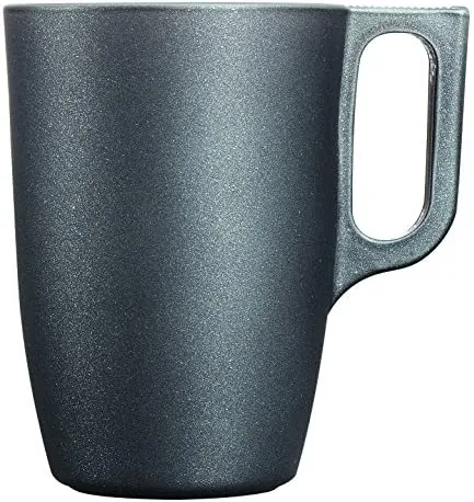 Luminarc 8012322.0 Bock Beer Glass Loft (Single Piece), Stoney Black, W 13.6 X H 12.6 X D 6.0 Cm