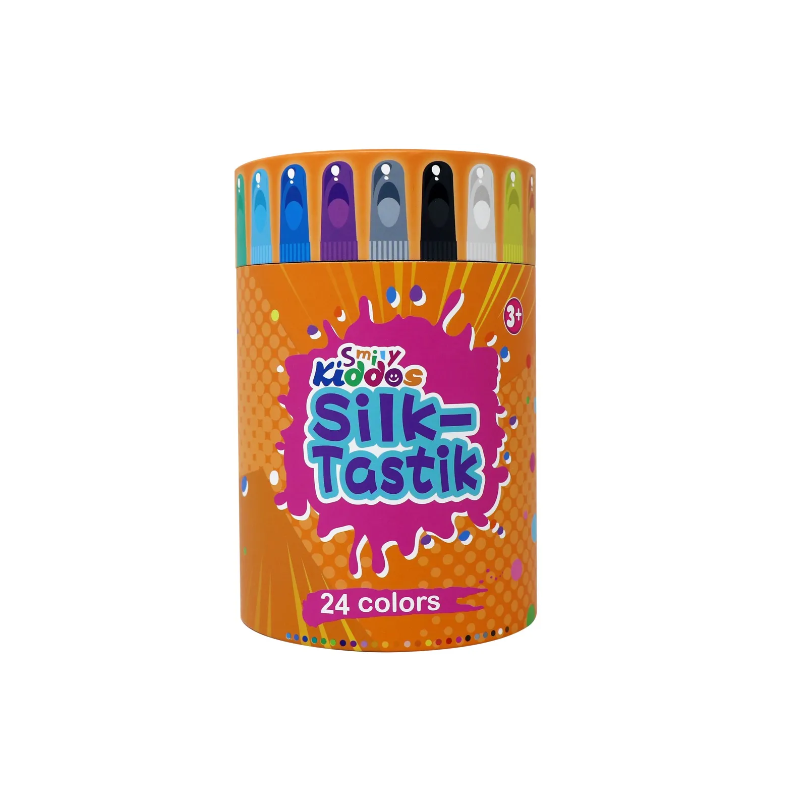 24 Colours Silky Crayon