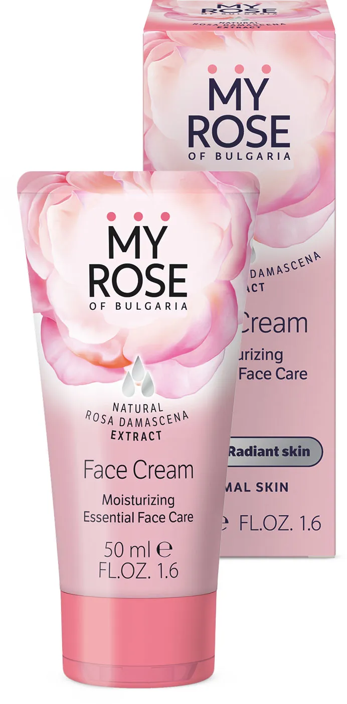 My Rose of Bulgaria Moisturizing Face Cream _ Moisturize Refreshes Skin _ 50 ml