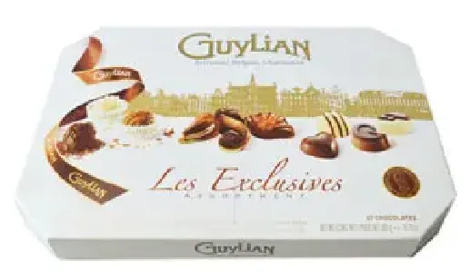 GUYLIAN Les Exclusives Belgian Chocolate, 305 gm - 01022356 (JBI31E313)