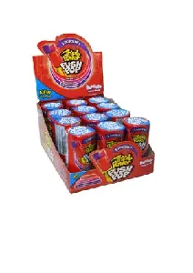 Bazooka Triple Power Push Pop Watermelon, Cherry & Blackcurrant Flavour Hard Candy, 34 g (Pack of 12) - 01040726 (JBIAB1CF0)