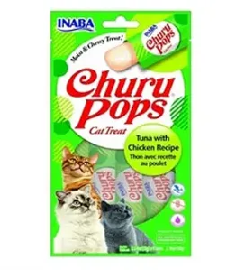 Inaba Churu Pops Tuna with Chicken Recipe (JBIDCB6E1)