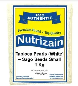 Tapioca Pearl Sago, Small, 1 kg - 4804888770057 (JBI63DDC9)