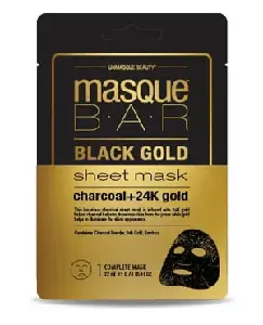 MASQUE BAR BLACK GOLD SHEET MASK 22ML - MAB0007312 (JBI21CE07)