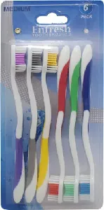 Enfresh Toothbrush 6 pc. - EFS00EE966 (JBI6640FC)